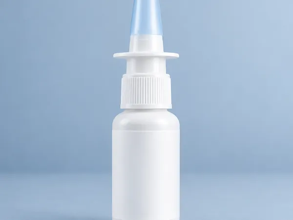 Anti-snoring spray bottle